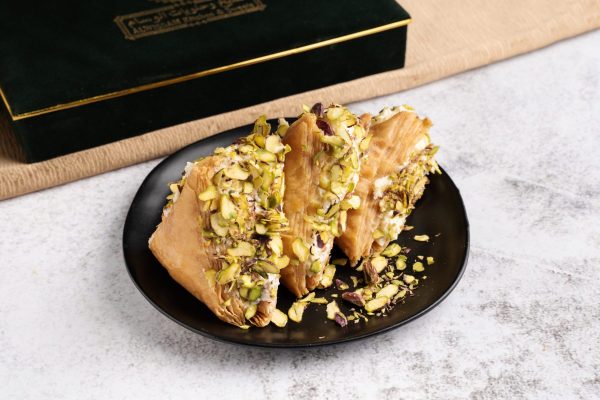 قطعة وربات بالقشطة